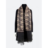 Шарф с вышивкой<br/><span class='tw-product-name2'>с листовым орнаментом</span> test alt 4