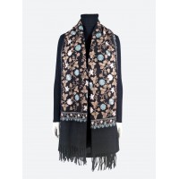 Шарф с вышивкой<br/><span class='tw-product-name2'>с цветочным орнаментом</span> test alt 4