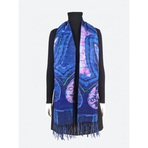 Шарф с принтом<br/><span class='tw-product-name2'>синего цвета</span> test alt 4