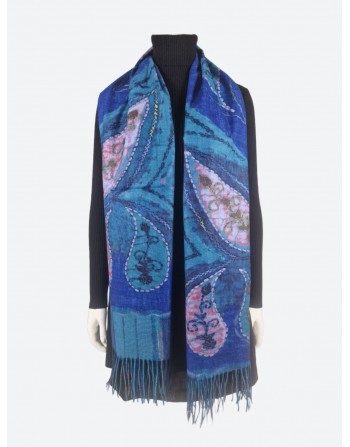 Шарф с принтом<br/><span class='tw-product-name2'>голубого цвета</span> test alt 4