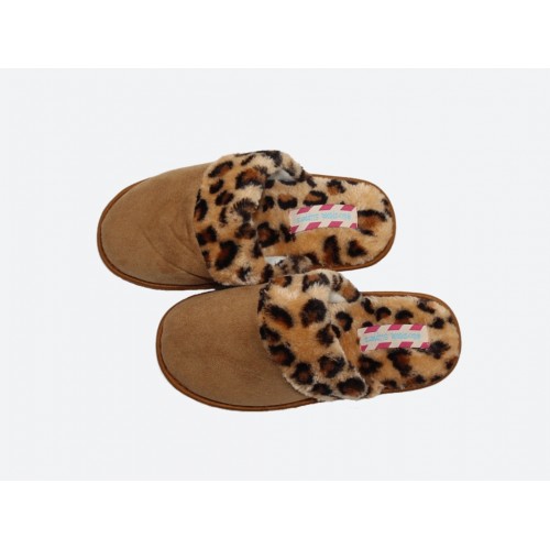 Женские тапочки<br/><span class='tw-product-name2'>с леопардовым принтом</span> test alt 4