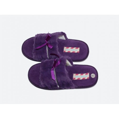 Женские тапочки<br/><span class='tw-product-name2'>фиолетового цвета</span> test alt 4