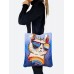 Сумка шоппер|с дизайном кота