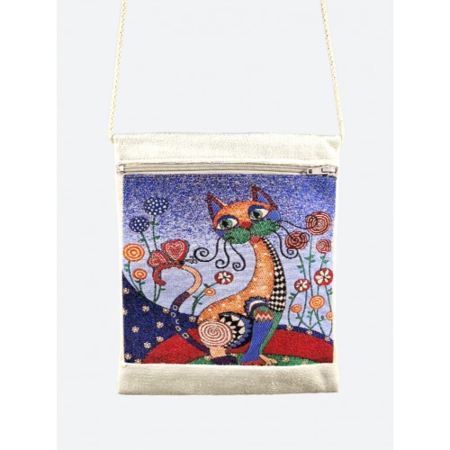 Сумка кросс-боди<br/><span class='tw-product-name2'>с дизайном кошки в цветах</span> test alt 4