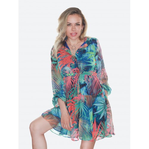 Платье из шифона<br/><span class='tw-product-name2'>"Экзотический рай"</span> test alt 4