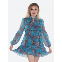 Платье из шифона<br/><span class='tw-product-name2'>"Цветочный водопад"</span>