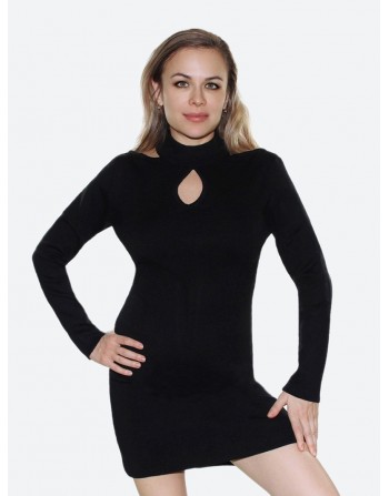 Черное платье<br/><span class='tw-product-name2'>с разрезами</span> test alt 4