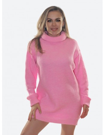 Платье свитер<br/><span class='tw-product-name2'>розового цвета</span> test alt 4