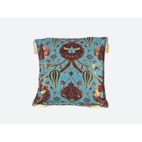Бирюзовая подушка<br/><span class='tw-product-name2'>с цветочным орнаментом</span> test alt 4