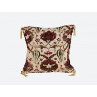 Кремовая подушка<br/><span class='tw-product-name2'>с цветочным орнаментом</span> test alt 4