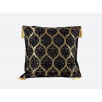 Черная подушка с<br/><span class='tw-product-name2'>серебряным орнаментом</span> test alt 4