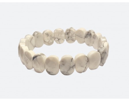 Каменный браслет из<br/><span class='tw-product-name2'>бело-серого говлита</span> test alt 4
