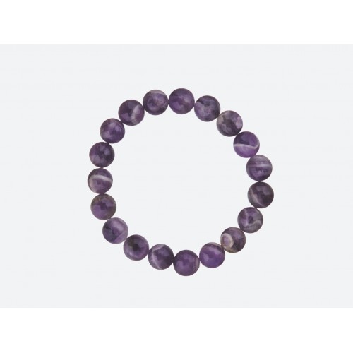 Каменный браслет 10 мм из<br/><span class='tw-product-name2'>светло-фиолетового аметиста</span> test alt 4