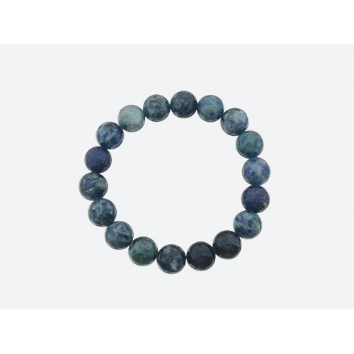 Каменный браслет 10 мм из<br/><span class='tw-product-name2'>сине-зеленого апатита</span> test alt 4