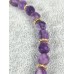Фиолетовые бусы|из натурального аметиста
