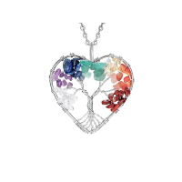 Кулон из микса камней<br/><span class='tw-product-name2'>"Древо жизни"</span>