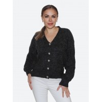 Серый кардиган<br/><span class='tw-product-name2'>с блестящими пуговицами</span> test alt 4