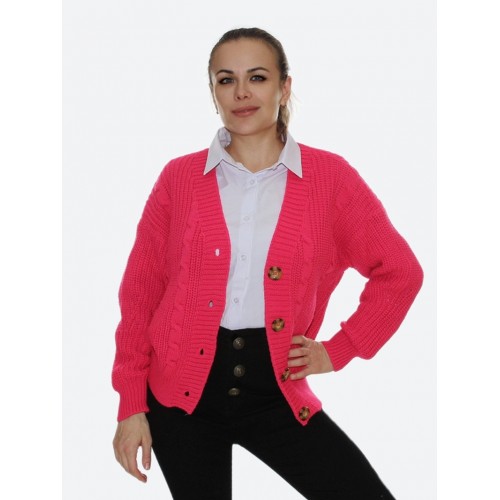 Вязаный кардиган<br/><span class='tw-product-name2'>"Светло-вишневый комфорт"</span> test alt 4