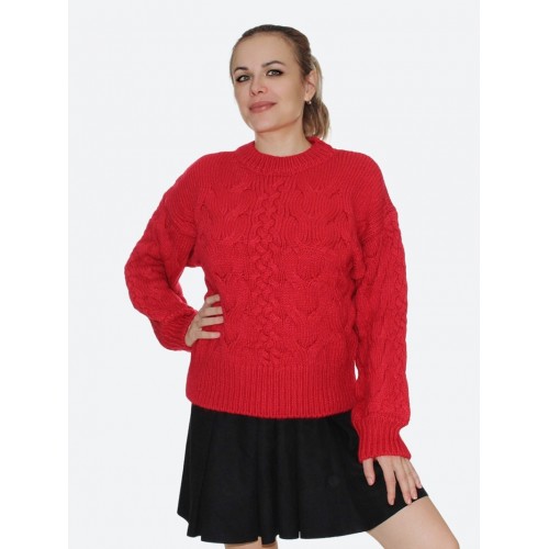 Стильный джемпер<br/><span class='tw-product-name2'>красного цвета</span> test alt 4