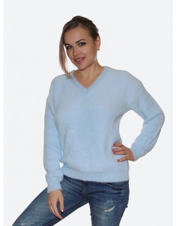 Нежный пуловер<br/><span class='tw-product-name2'>голубого цвета</span> test alt 4