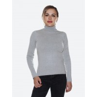 Серая водолазка<br/><span class='tw-product-name2'>с пуговицами на воротнике</span> test alt 4