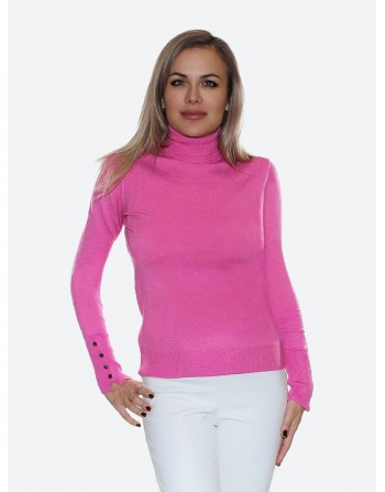 Розовая водолазка<br/><span class='tw-product-name2'>с пуговицами на рукавах</span> test alt 4