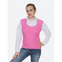 Розовая безрукавка<br/><span class='tw-product-name2'>с круглым вырезом</span>