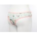 Трусы бразилиана|с голубыми полосками