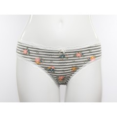 Трусы бразилиана с|серо-зелеными полосками Трусы бразилиана с|серо-зелеными полосками