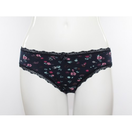 Темно-синие трусы<br/><span class='tw-product-name2'>бразилиана с цветами</span> test alt 4