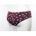 Сливовые трусы|хипстеры с цветами