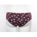 Сливовые трусы|хипстеры с цветами