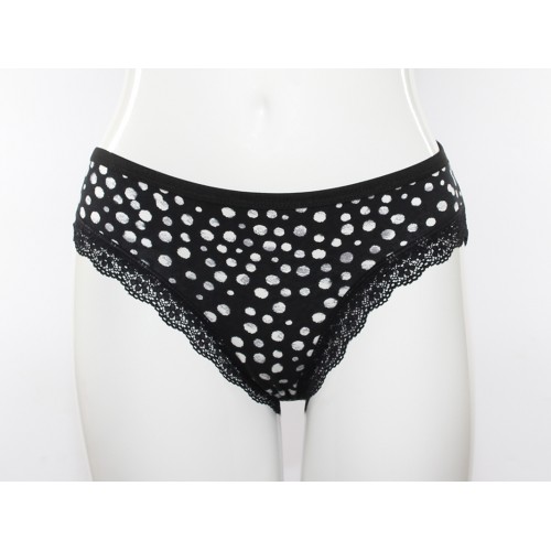 Черные трусы<br/><span class='tw-product-name2'>слипы в горошек</span> test alt 4