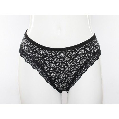 Черные трусы<br/><span class='tw-product-name2'>слипы с цветами</span> test alt 4