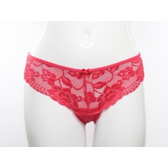 Красно-розовые трусы|тонги с бантиком Красно-розовые трусы|тонги с бантиком