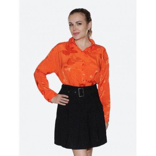 Оранжевая рубашка<br/><span class='tw-product-name2'>с орнаментом птицы</span> test alt 4