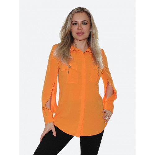 Оранжевая рубашка<br/><span class='tw-product-name2'>смарт-кэжуал</span> test alt 4