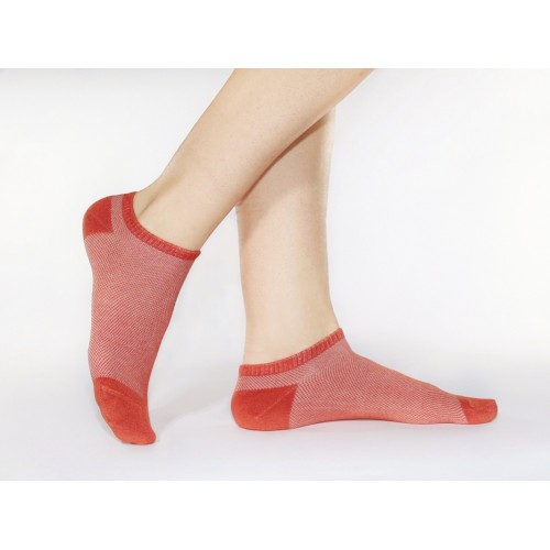 Короткие носки<br/><span class='tw-product-name2'>темно-оранжевого цвета</span> test alt 4