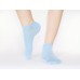 Короткие носки|голубого цвета