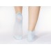Короткие носки|светло-голубого цвета