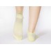 Короткие носки|светло-желтого цвета