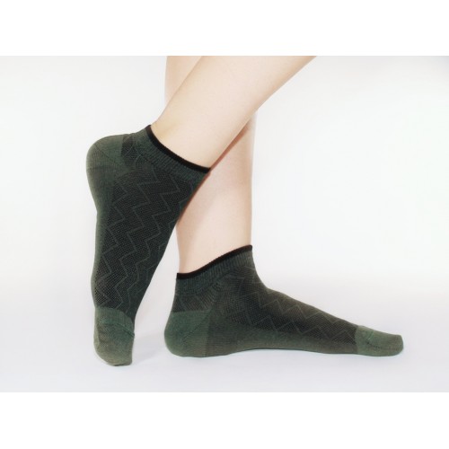 Темно-зеленые носки<br/><span class='tw-product-name2'>с полосками</span> test alt 4