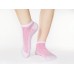 Бело-розовые носки|с полосками