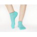 Аквамариновые носки|с полосками