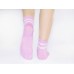 Сиреневые носки|с двумя полосками