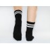 Три пары носков|"Черные с полосками"