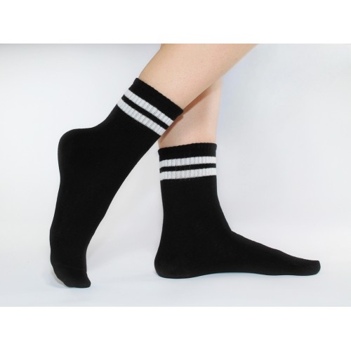 Черные носки<br/><span class='tw-product-name2'>с двумя полосками</span> test alt 4