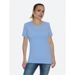 Голубая футболка|с плотностью 210 г Голубая футболка|с плотностью 210 г