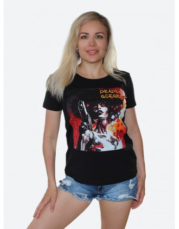 "Deadly gorgeous"<br/><span class='tw-product-name2'>черная футболка</span> test alt 4