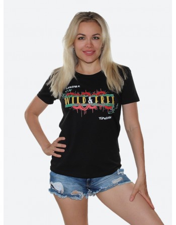 "Wild and free"<br/><span class='tw-product-name2'>черная футболка</span> test alt 4
